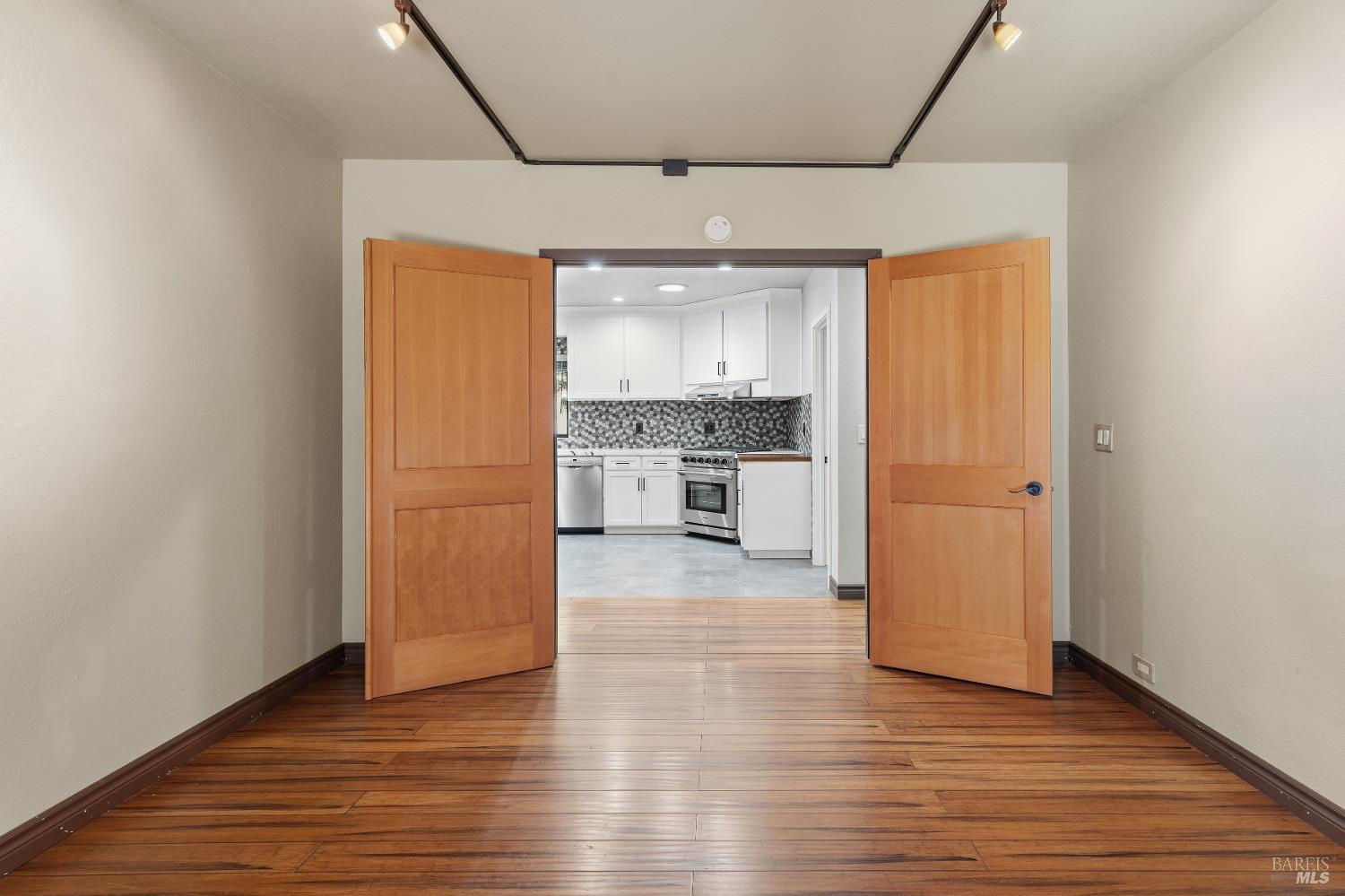 888 Watson Road Ukiah, CA 95482 - Photo 13 of 40 Double doors from the office off the kitchen. Could also be a great formal dining room.