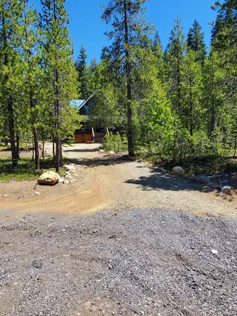 a view of street with trees
