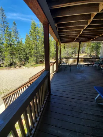 a view of deck with wooden floor and outdoor space