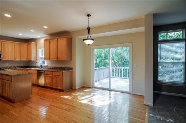 1477 Timber Ridge Circle Nashville, TN 37211 - Photo 5 of 20 Kitchen with hardwoods, open to deck.
