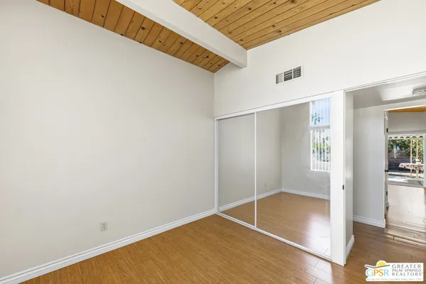 a view of empty room