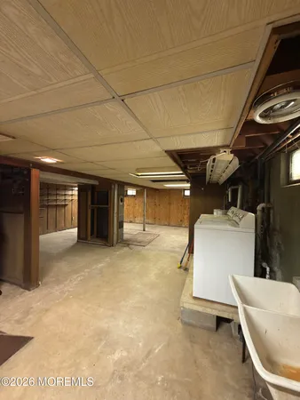 a view of a storage & utility room