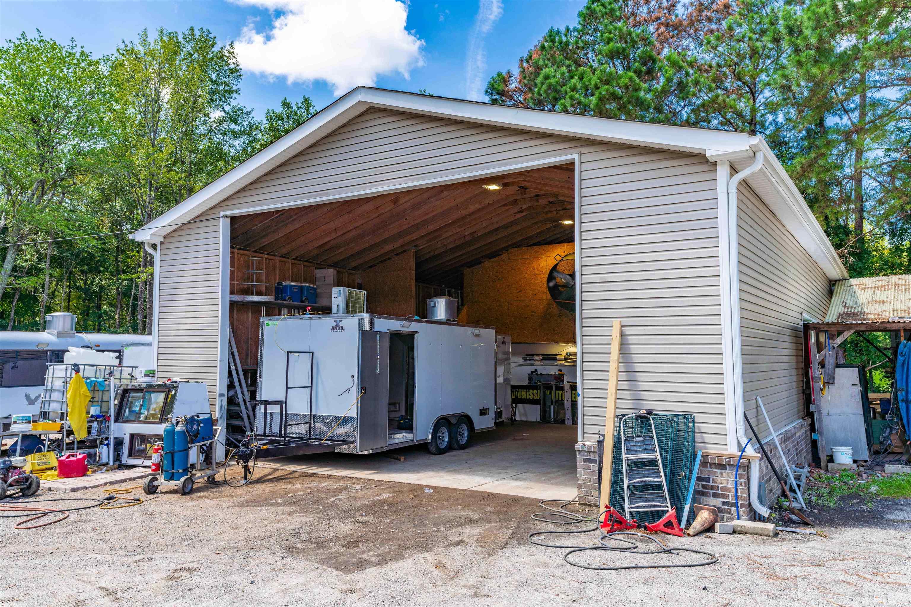 407 David Road Wendell, NC 27591 - Photo 30 of 39 a view of garage