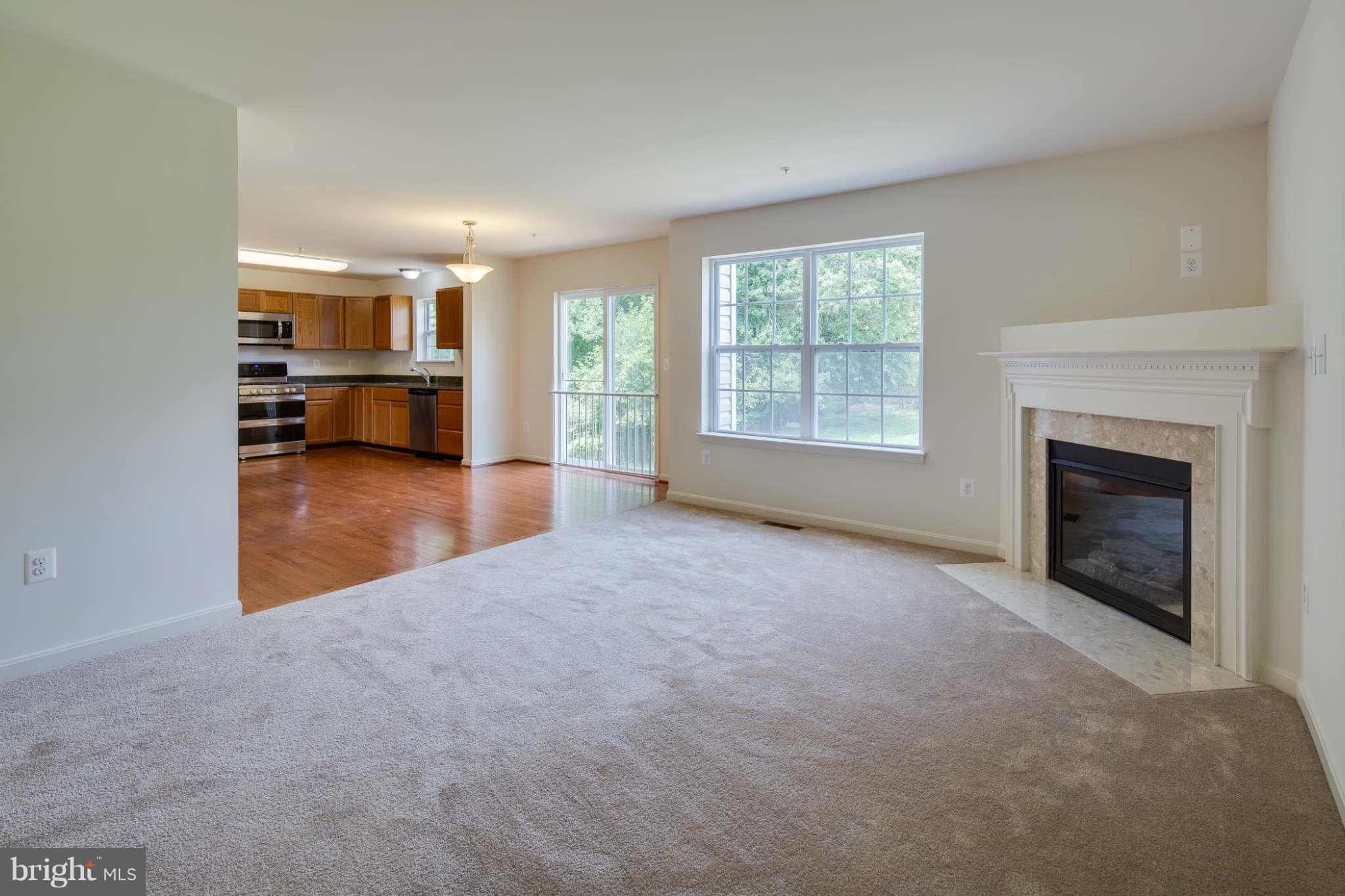 4 Hanover Road Hanover, MD 21076 - Photo 13 of 30 a view of a livingroom with a fireplace a window and a fireplace