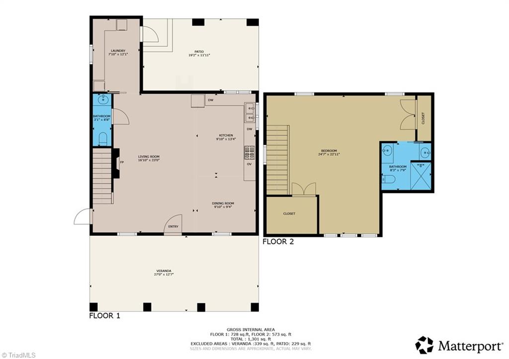 7164 Ludgate Road Gibsonville, NC 27249 - Photo 49 of 50 Floor Plan