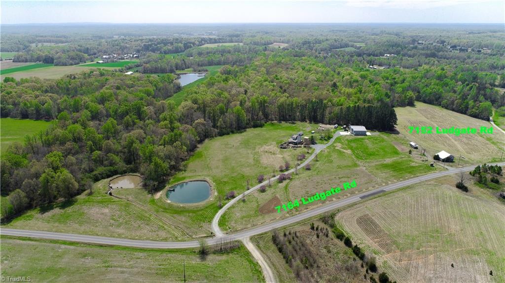 7164 Ludgate Road Gibsonville, NC 27249 - Photo 44 of 50 arieal of acreage- shows adjoining 10 acres available for purchase