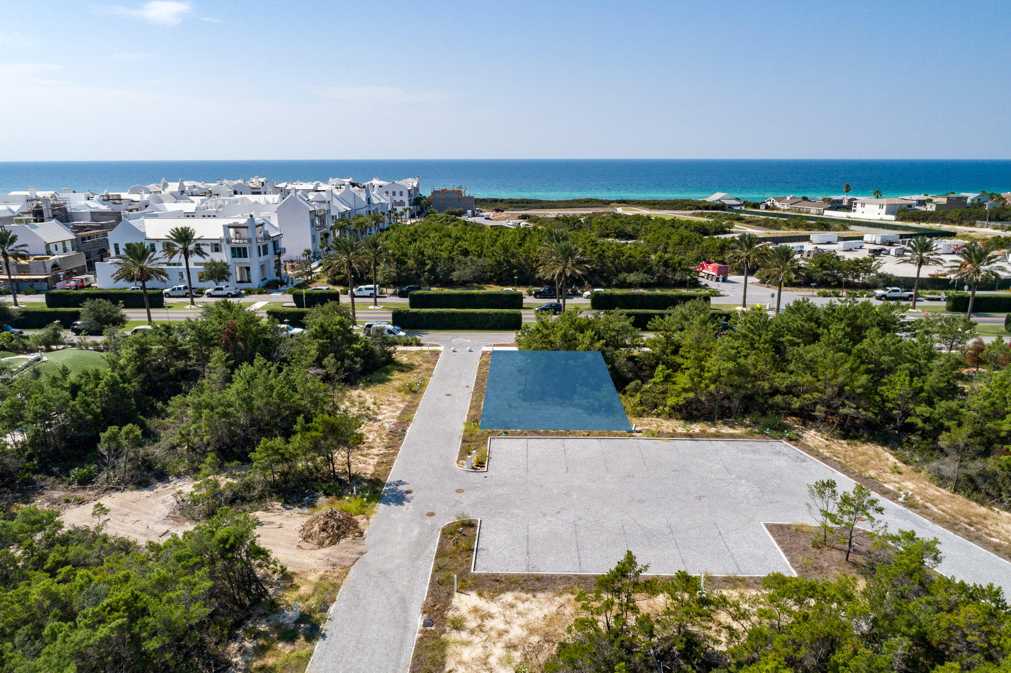 Tbd West Tbd La, Unit Z21 Inlet Beach, FL 32461 - Photo 1 of 8 an aerial view of a house with a yard