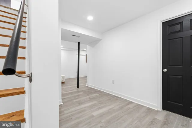wooden floor in an empty room