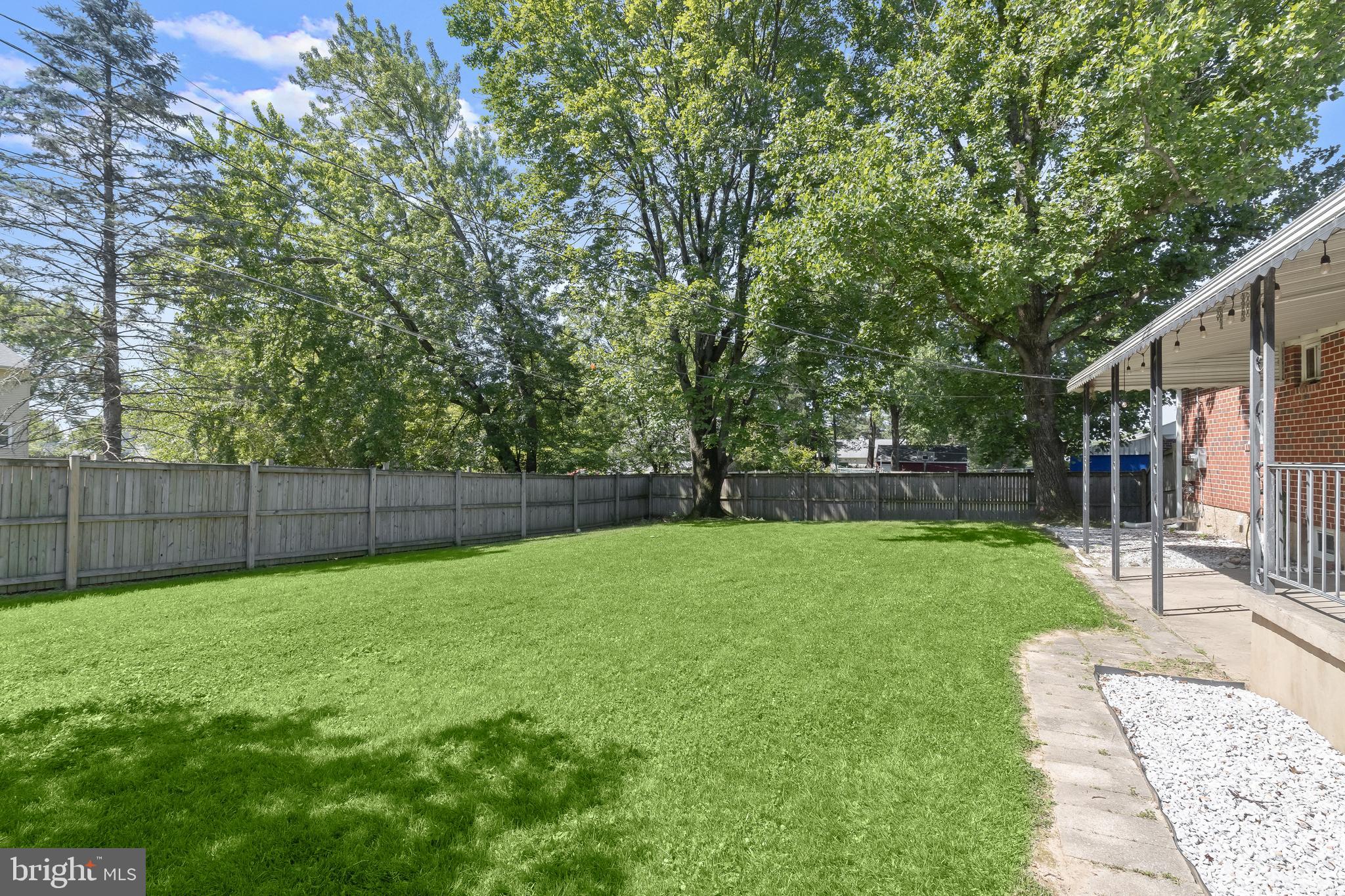 2325 Harford Hills Road Baltimore, MD 21234 - Photo 41 of 47 Fenced Rear Lawn