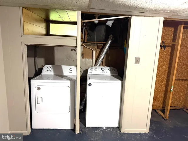 a close view of closet