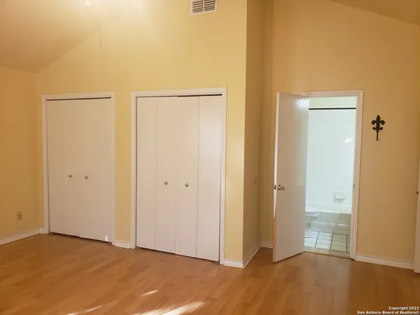 a view of a back yard of the house