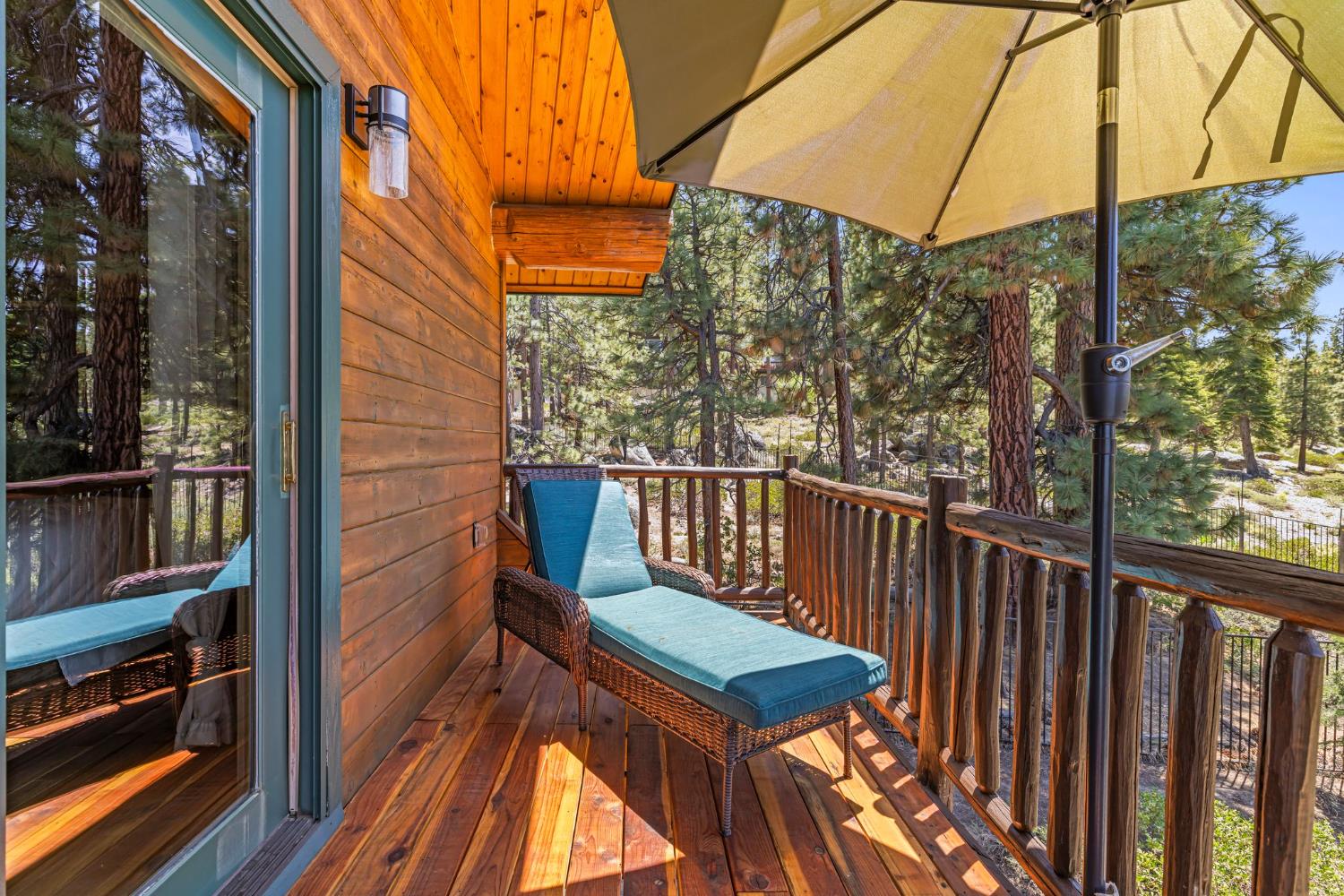 3589 Rocky Point Road South Lake Tahoe, CA 96150 - Photo 72 of 95 a view of a two chairs in the balcony