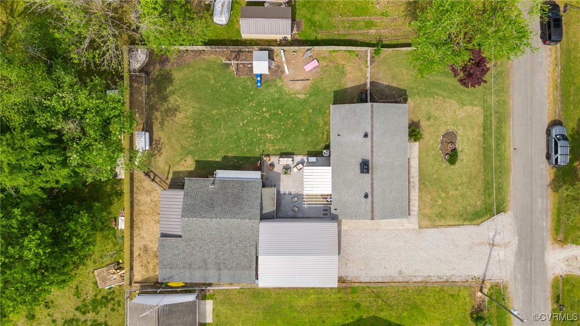 13923 White Oak Drive Lanexa, VA 23089 - Photo 27 of 46 aerial view of a house with a yard