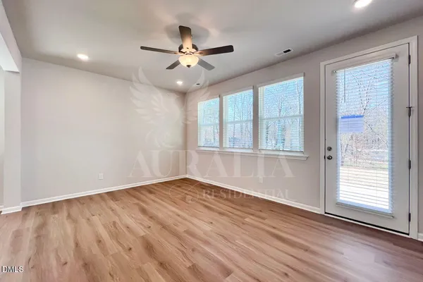 a view of hallway with stairs