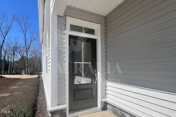 a view of front door
