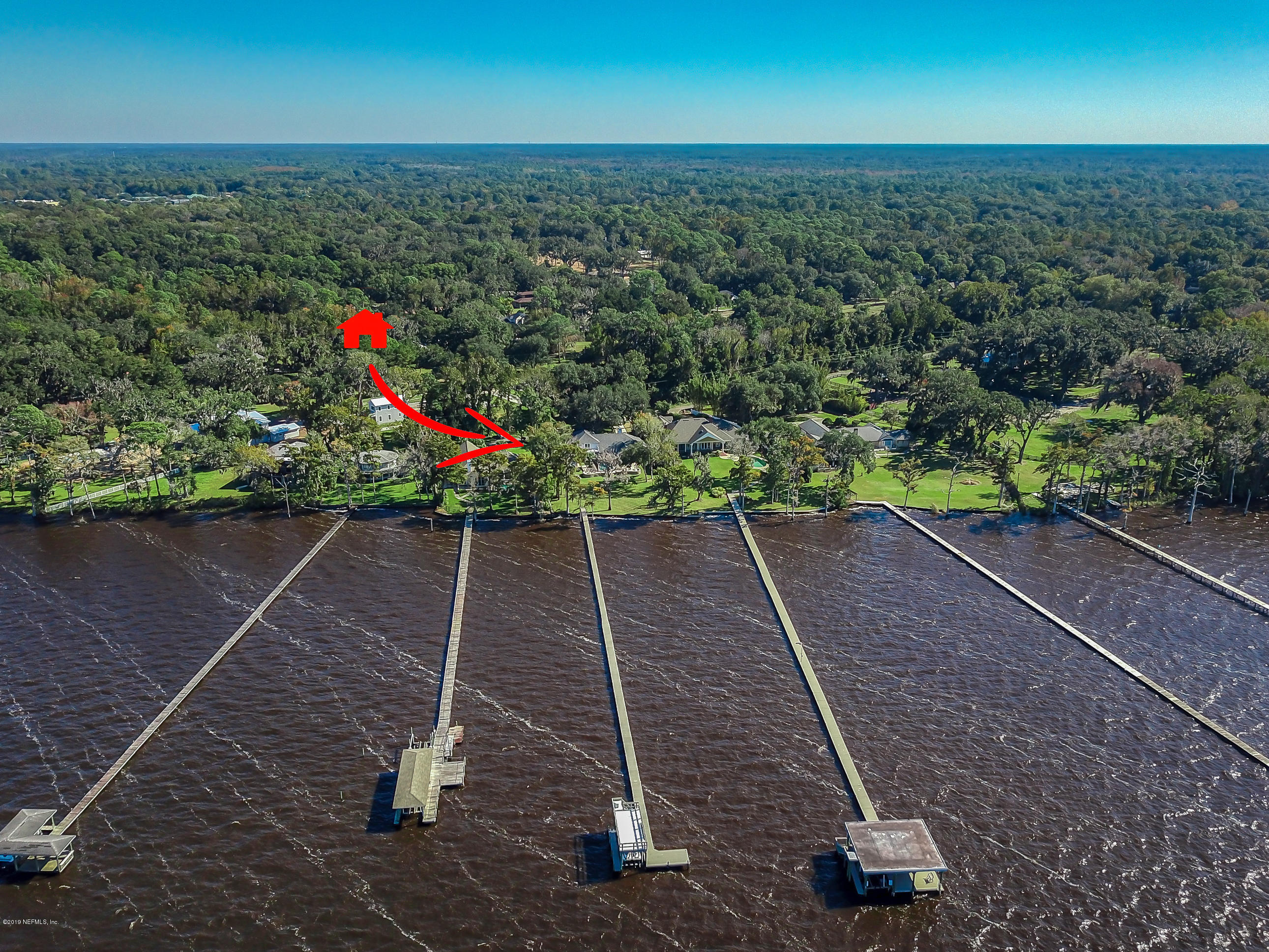 1105 Popolee Road St. Johns, FL 32259 - Photo 2 of 81 Ariel view