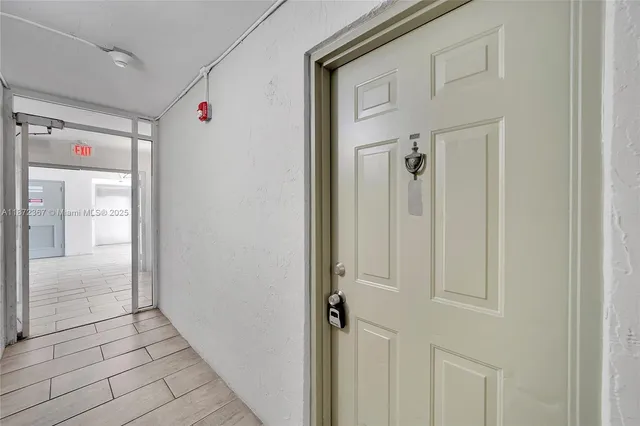 a view of an entryway