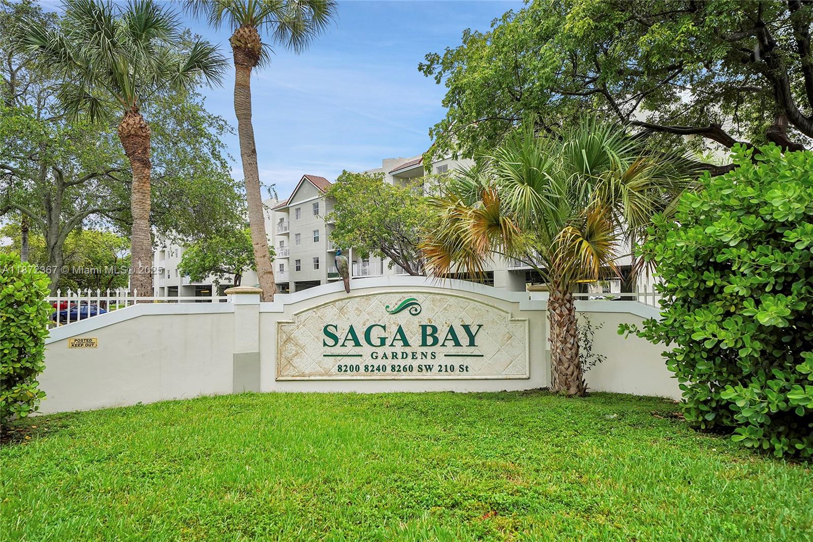 8260 Southwest 210th Street, Unit 201 Cutler Bay, FL 33189 - Photo 33 of 33 a sign on the side of a building