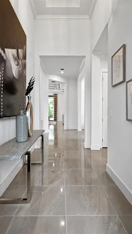 a view of entryway and hall