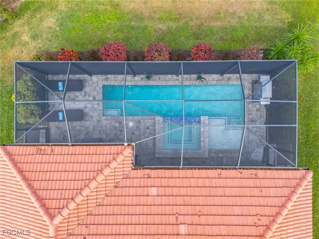 a backyard of a house