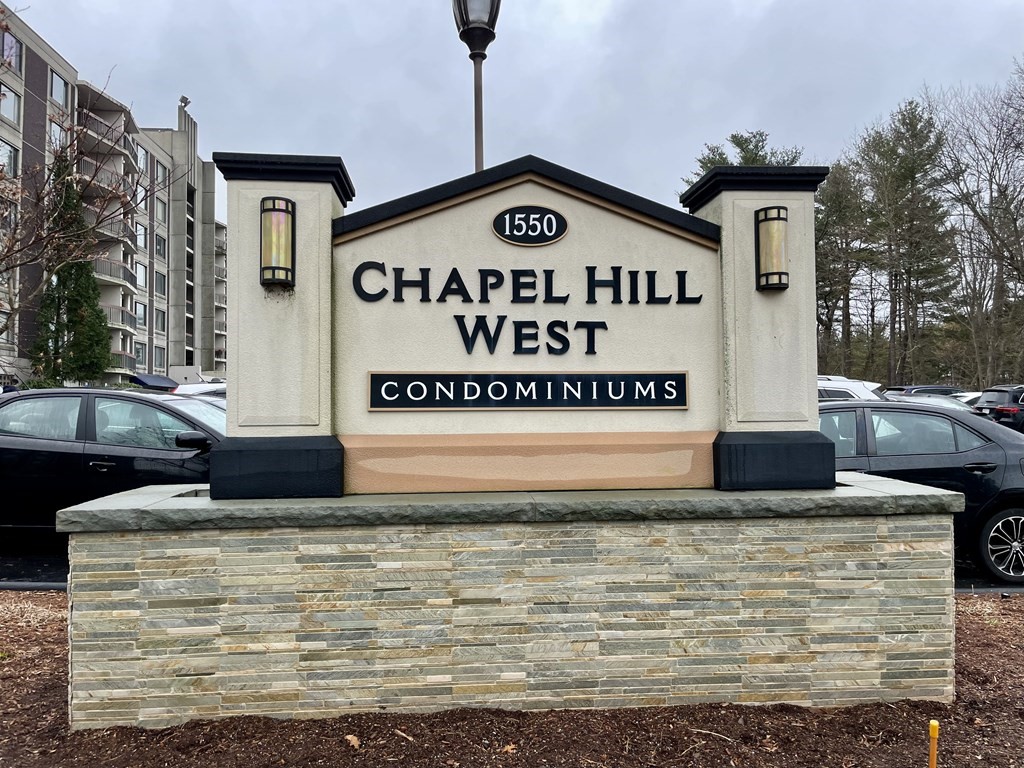 a view of a sign board