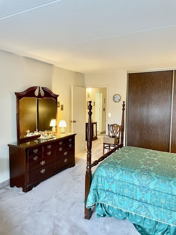1550 Worcester Road, Unit 114 Framingham, MA 01702 - Photo 6 of 21 a spacious bedroom with a bed and a flat screen tv
