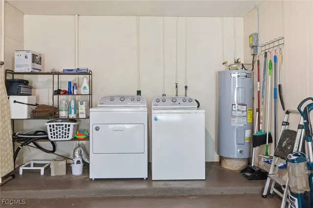 a view of a storage & utility room