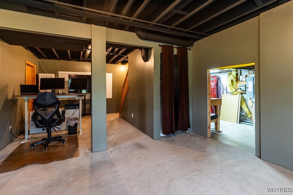 7960 Goodrich Road Clarence, NY 14032 - Photo 30 of 44 Family room/theater area(Noticed the white wall, g