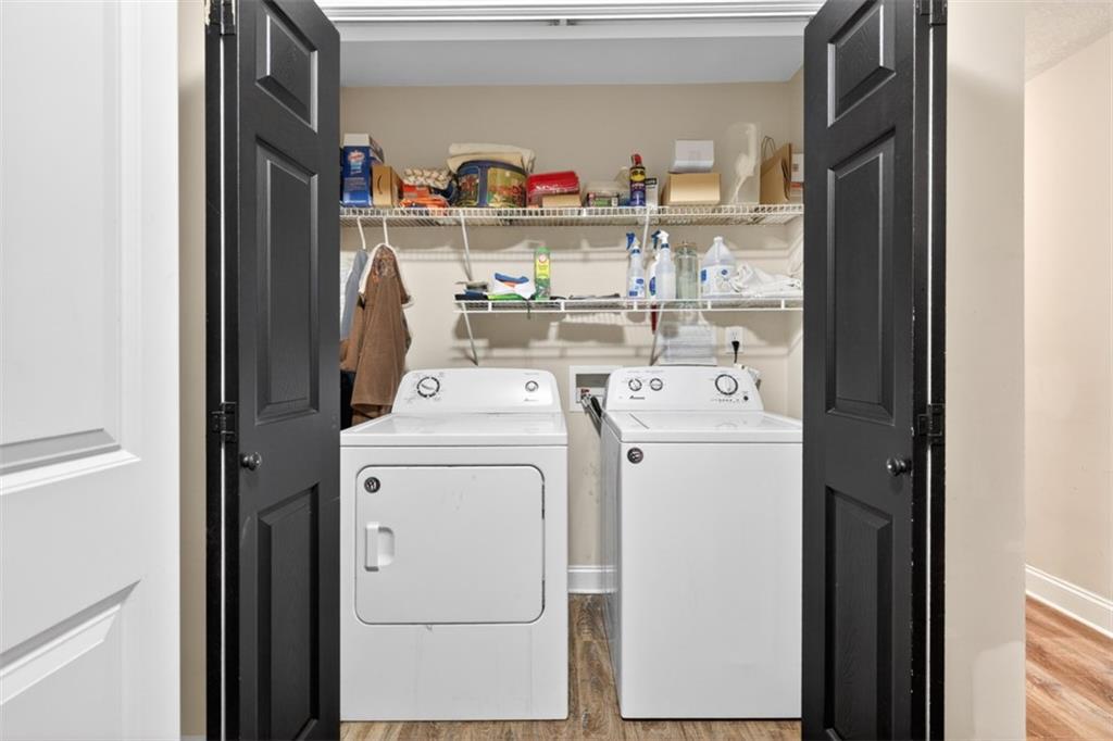 89 Katie Spring Lane Jefferson, GA 30549 - Photo 43 of 63 a utility room with dryer and washer