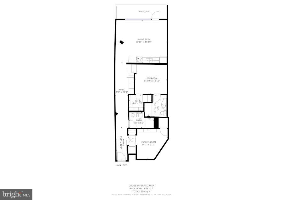 1701 Kalorama Road Northwest, Unit 412 Washington, DC 20009 - Photo 29 of 29 Floor Plan