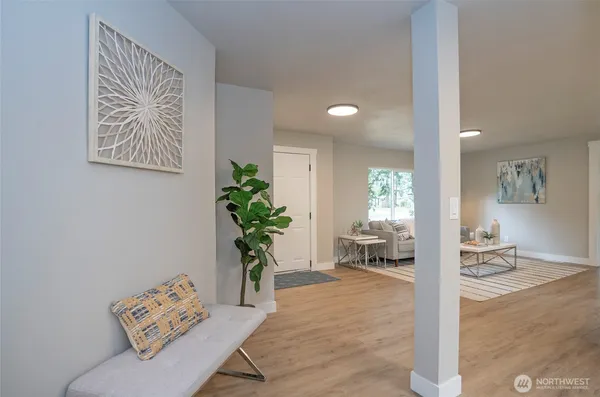 a view of a small space