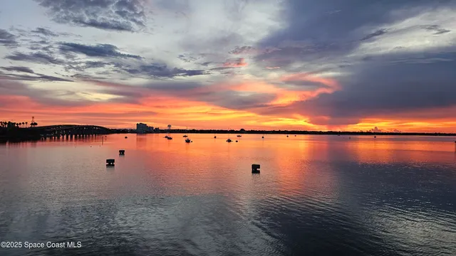 a view of a city from a balcony