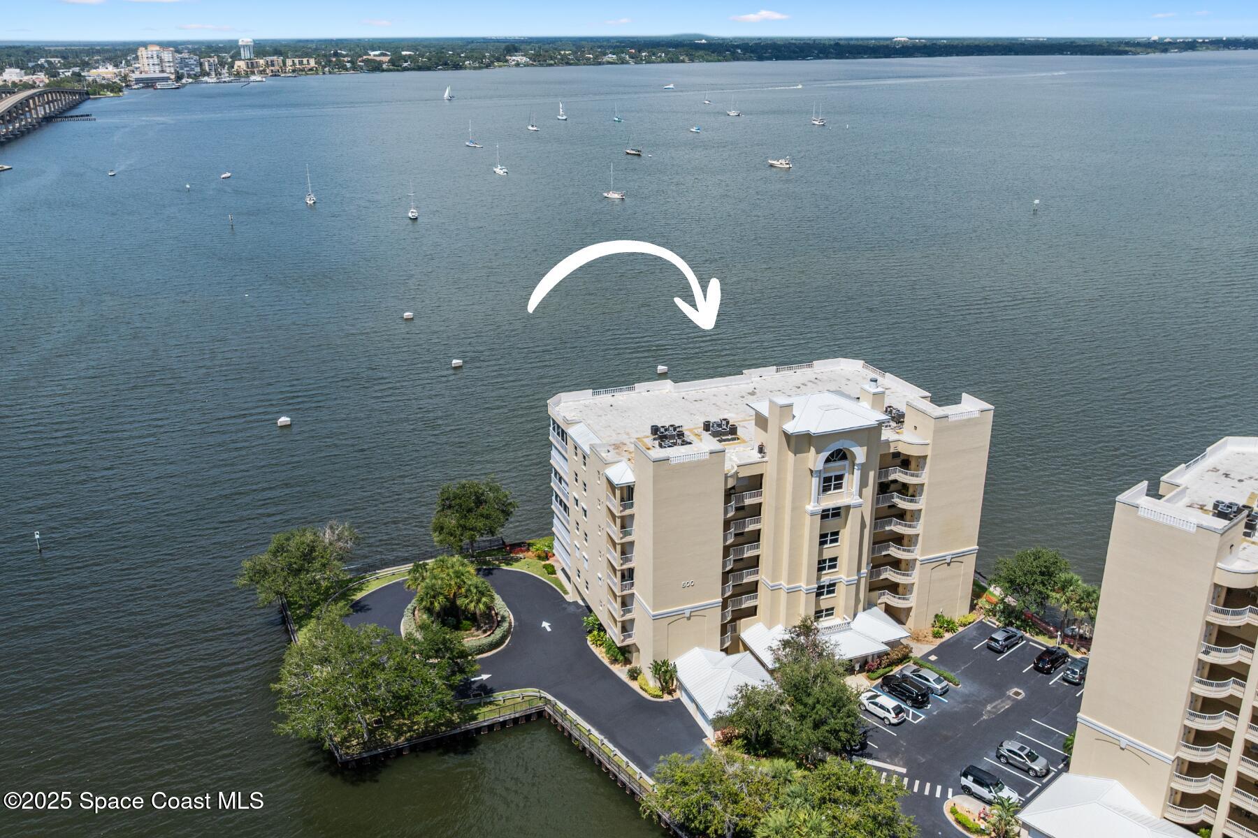 500 Sail Lane, Unit 203 Merritt Island, FL 32953 - Photo 46 of 52 Aerial 2