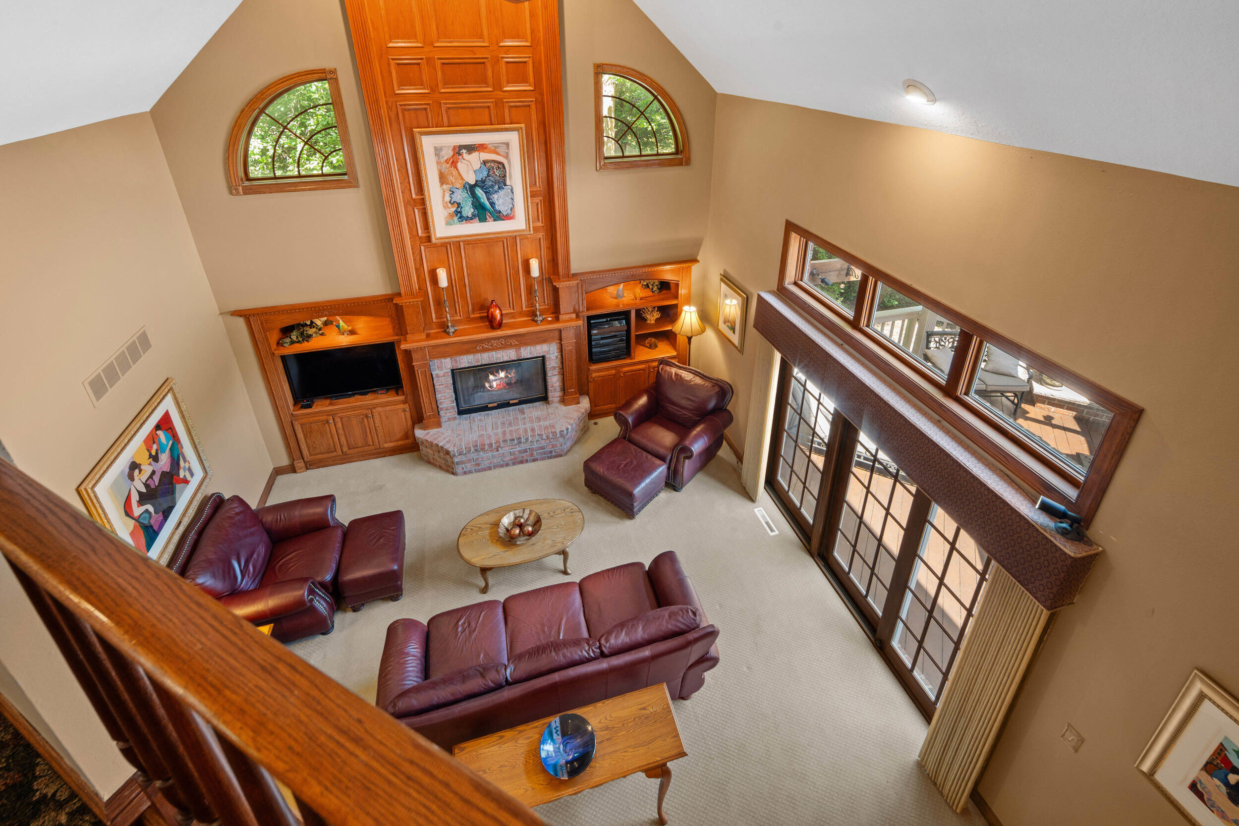 N27W5230 Hamilton Road Cedarburg, WI 53012 - Photo 35 of 67 Landing View of the Great Room