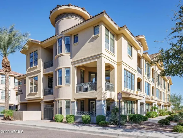 a front view of a building