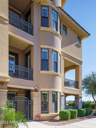 a view of a building with a window