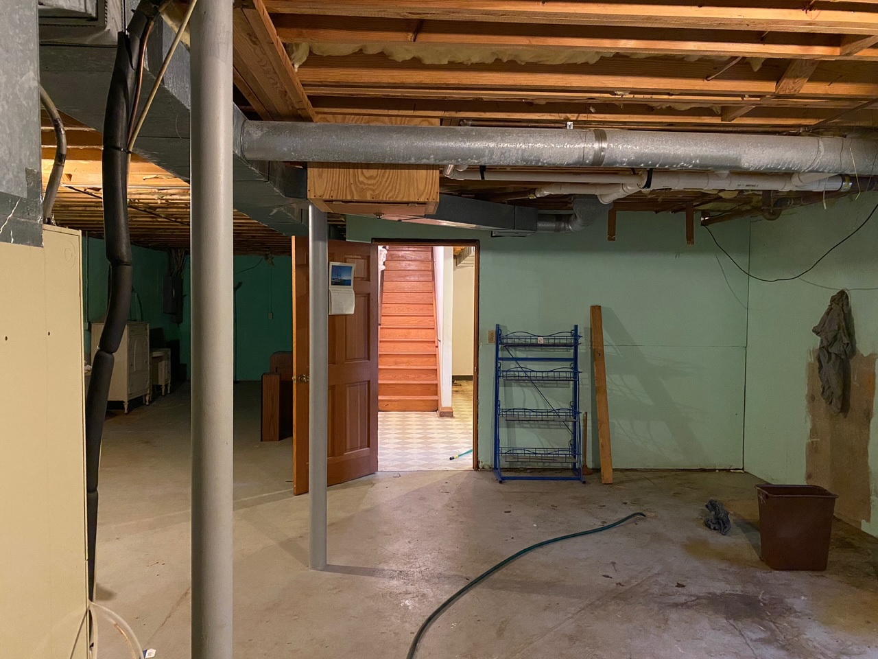 2097 Sandy Level Road Goodview, VA 24095 - Photo 29 of 43 a view of a room with wooden walls