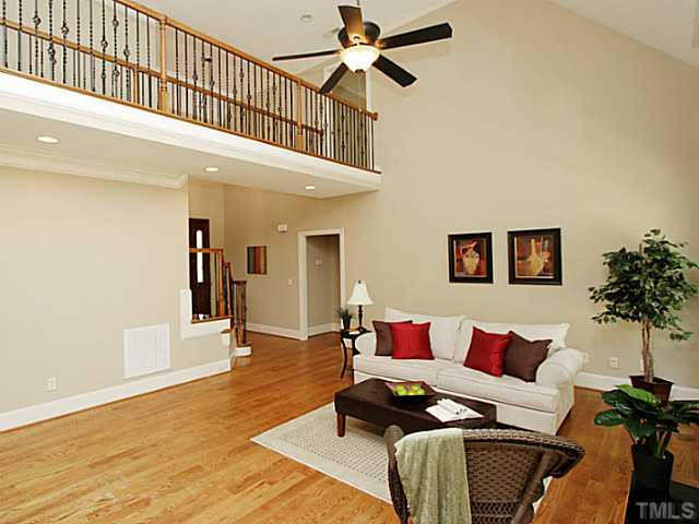 3608 Nether Ridge Road Zebulon, NC 27597 - Photo 3 of 25 Wrought iron spindles on staircase