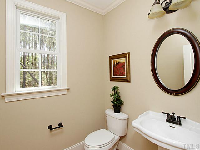 3608 Nether Ridge Road Zebulon, NC 27597 - Photo 6 of 25 Powder room with window