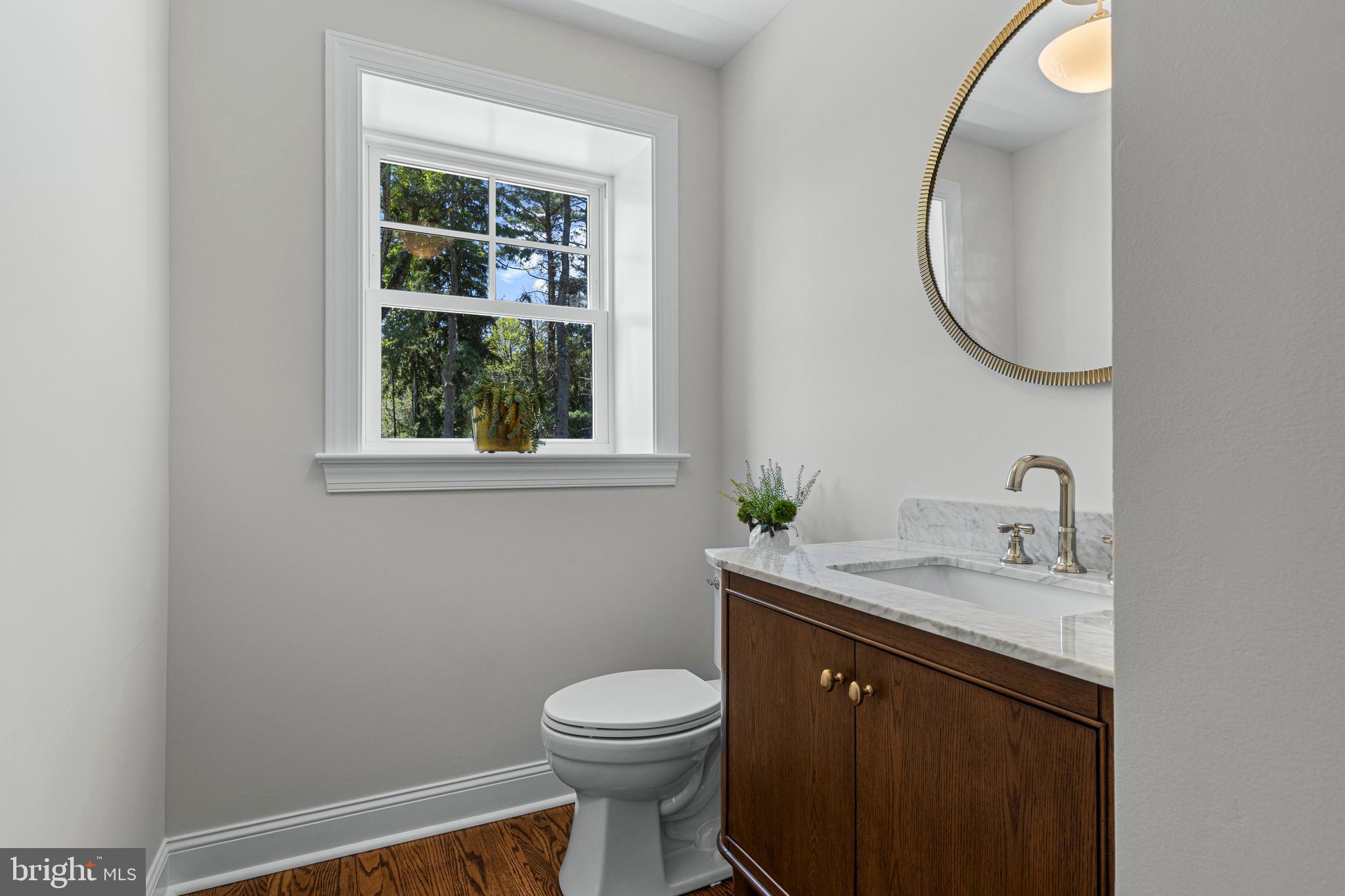 1611 Lark Lane Villanova, PA 19085 - Photo 27 of 67 Powder room off front hall with stylish vanity