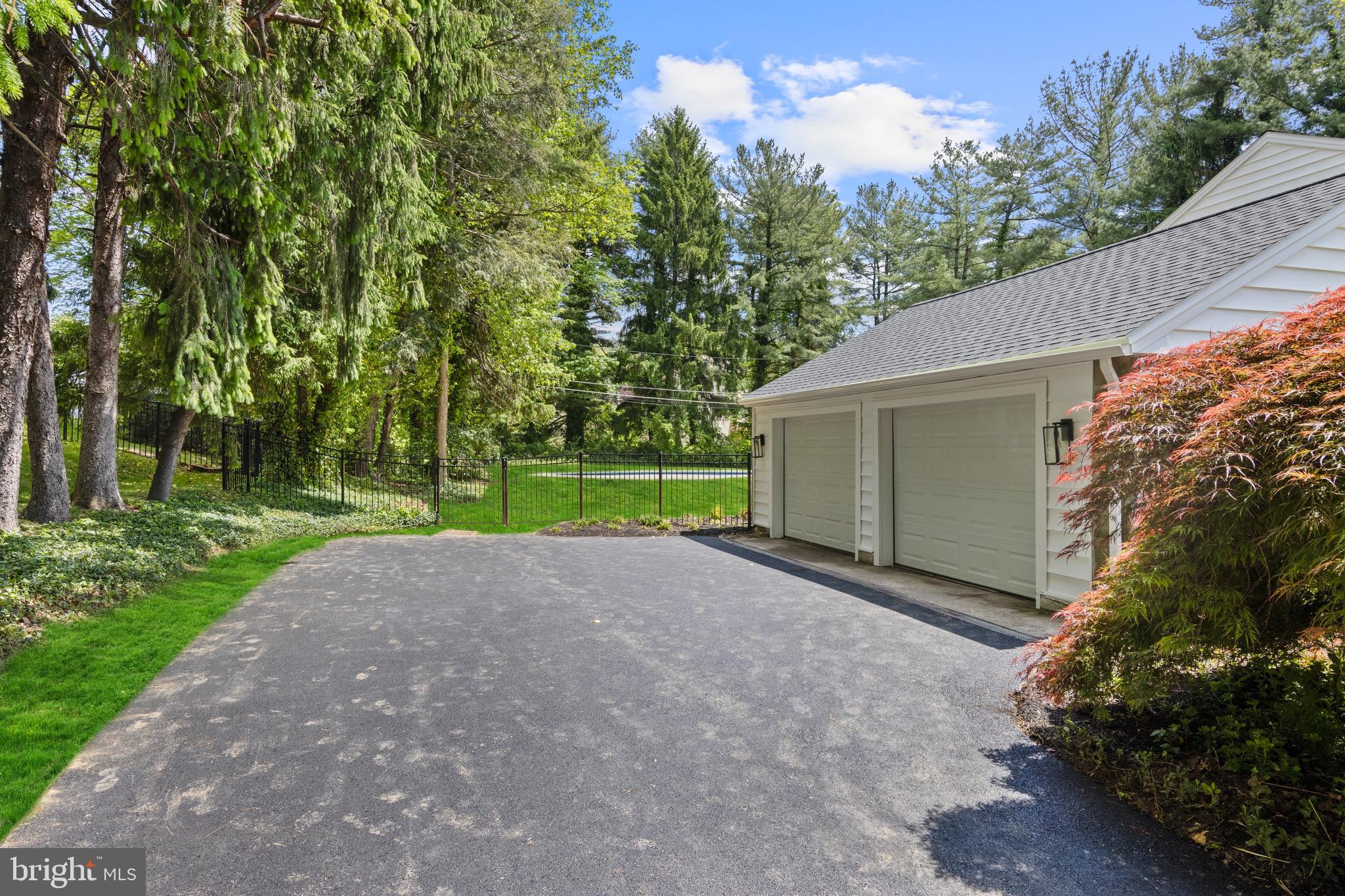 1611 Lark Lane Villanova, PA 19085 - Photo 58 of 67 2 car garage with new doors (2024), new driveway