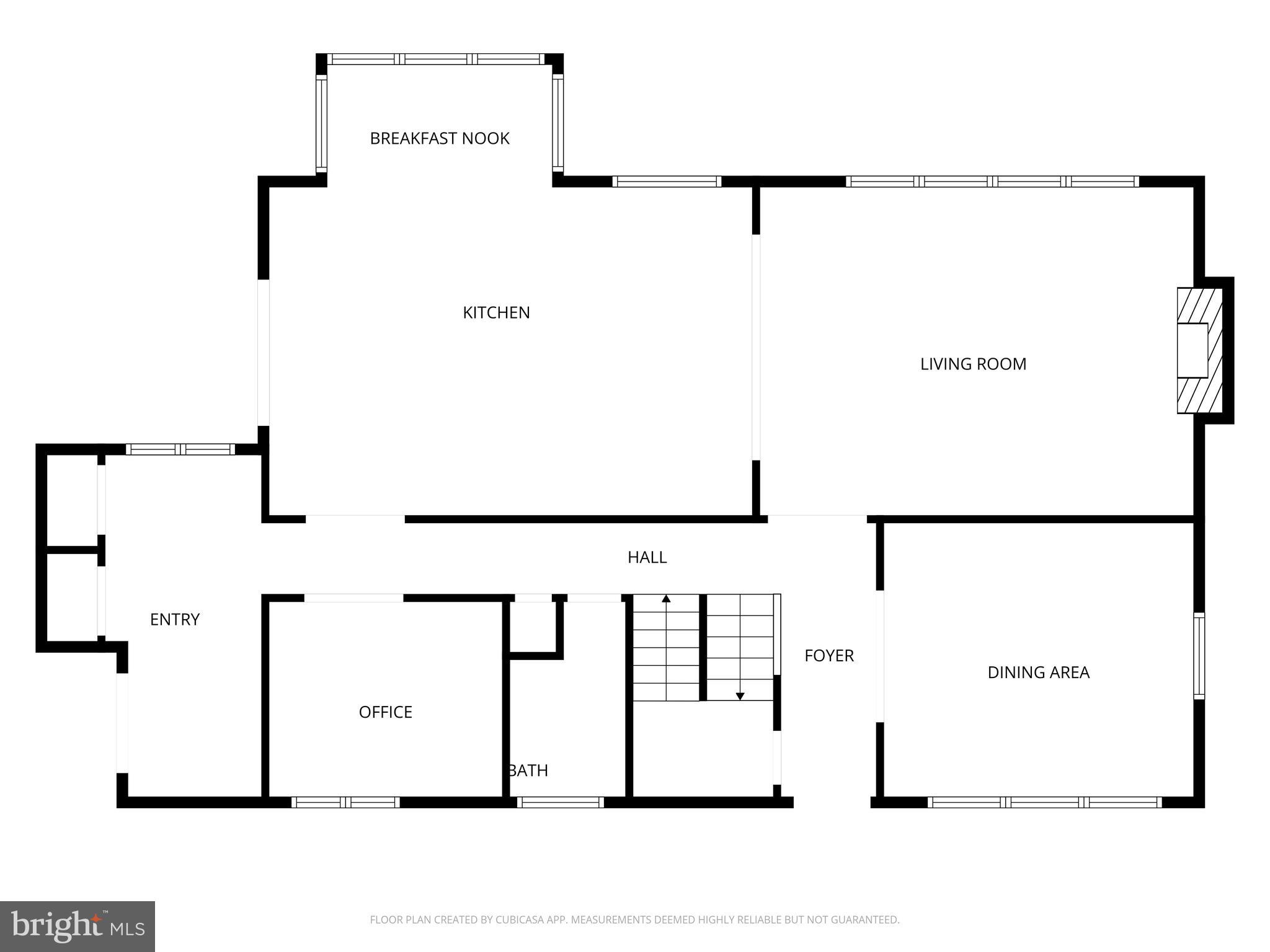 1611 Lark Lane Villanova, PA 19085 - Photo 65 of 67 floor plan main level