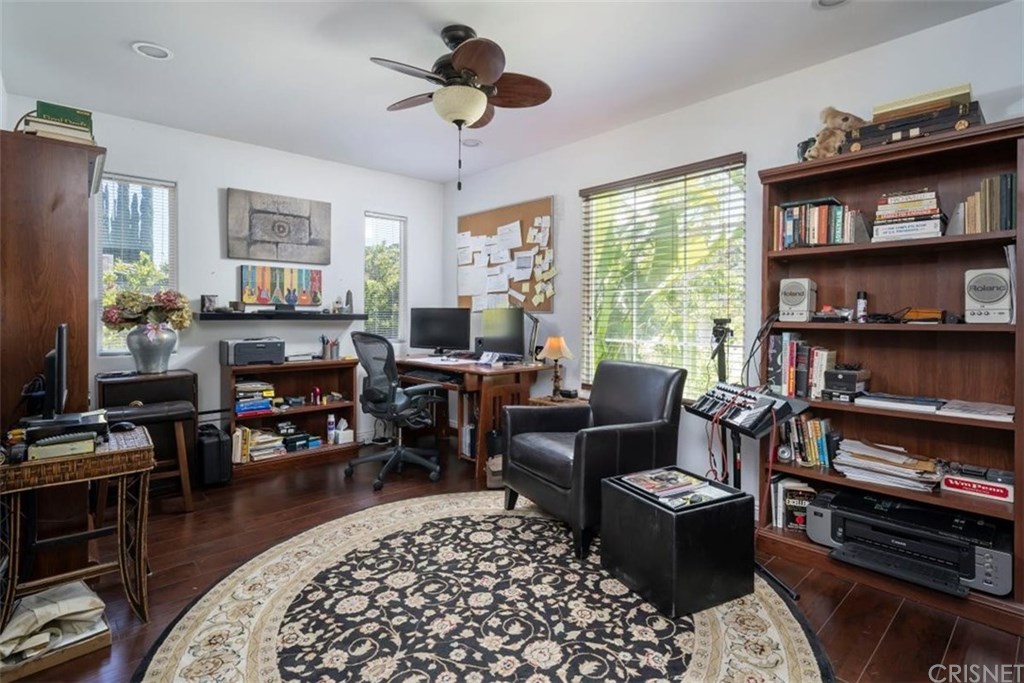 19701 Green Mountain Drive Newhall, CA 91321 - Photo 32 of 37 One of 3 bedrooms currently used as office.