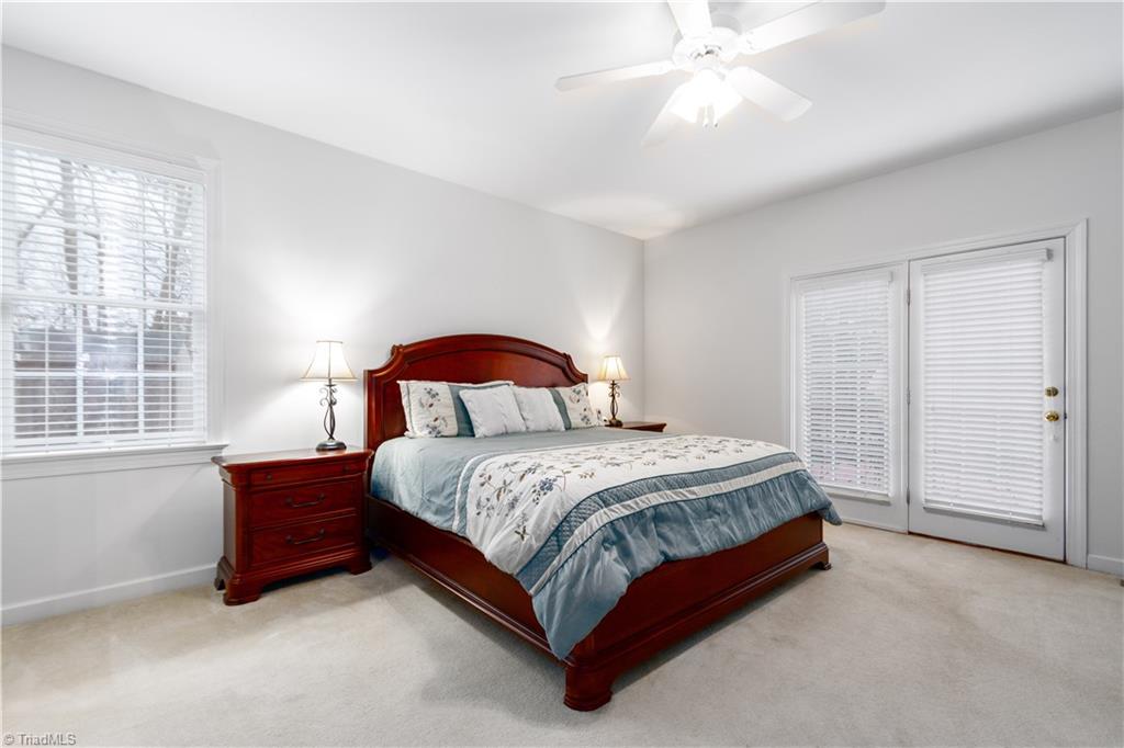 3896 Waterview Road High Point, NC 27265 - Photo 16 of 36 Primary Bedroom also opens to deck
