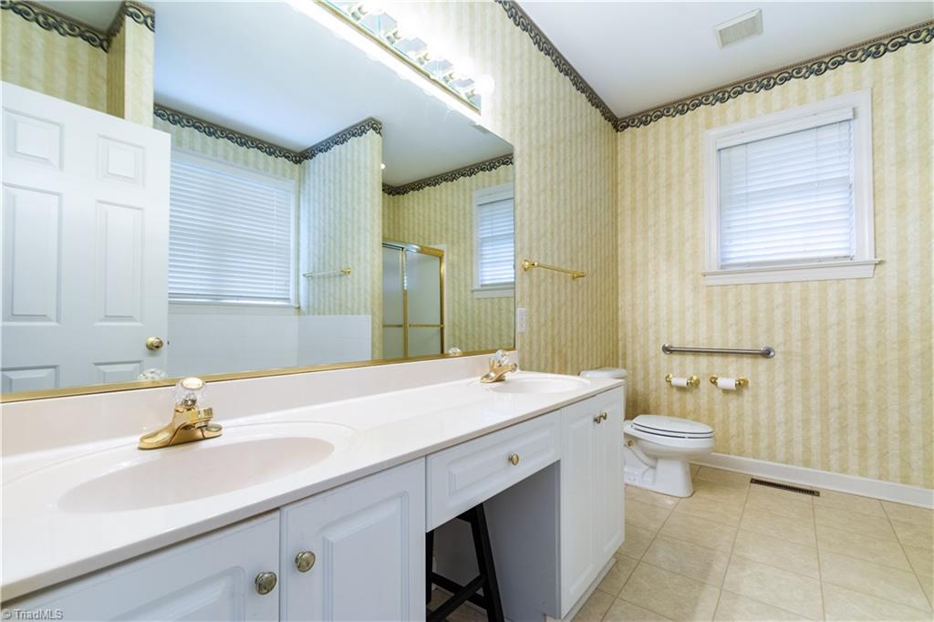 3896 Waterview Road High Point, NC 27265 - Photo 17 of 36 Double sinks in ensuite bath