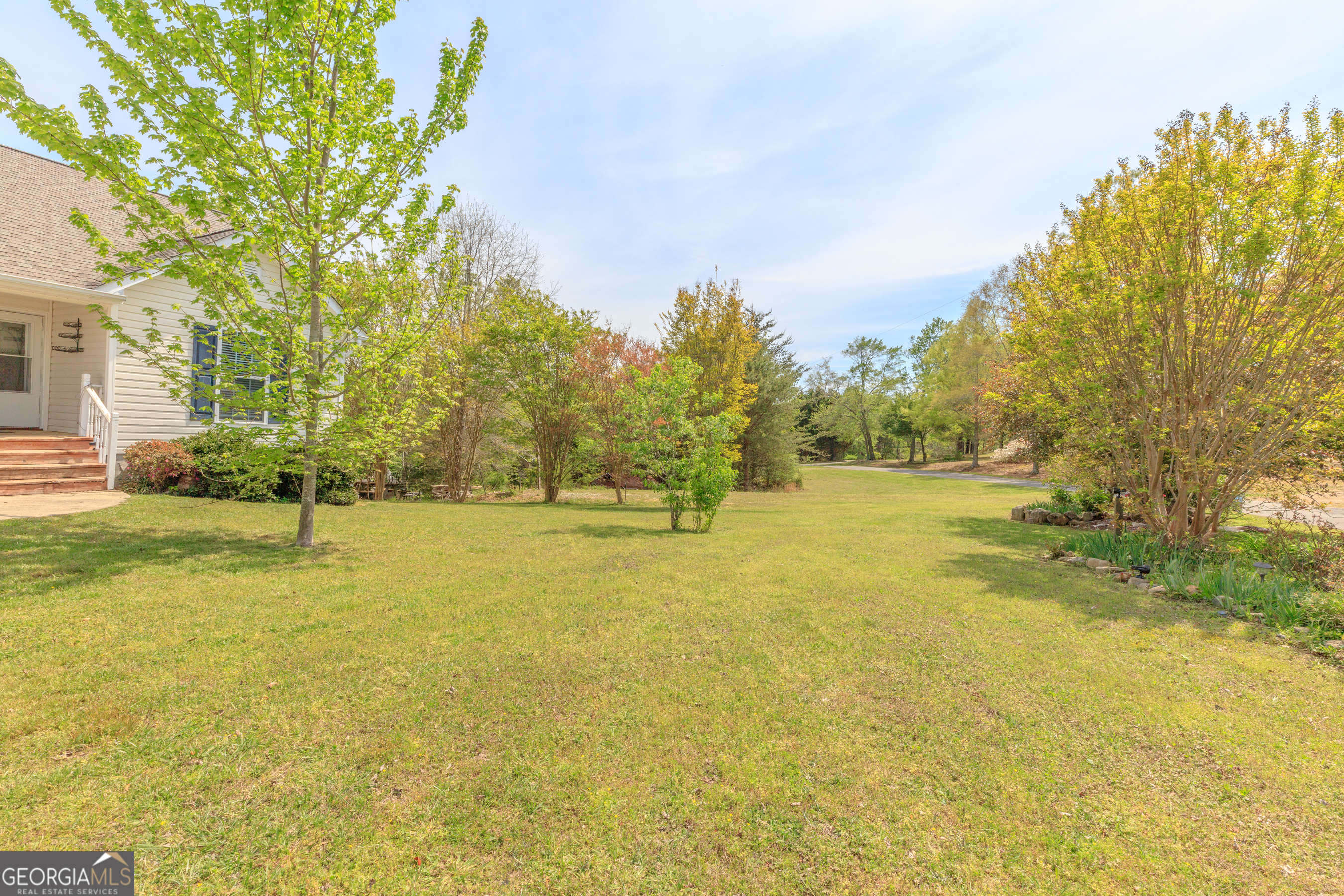 765 Greenbush Road LaFayette, GA 30728 - Photo 56 of 68 a view of yard with swimming pool and trees