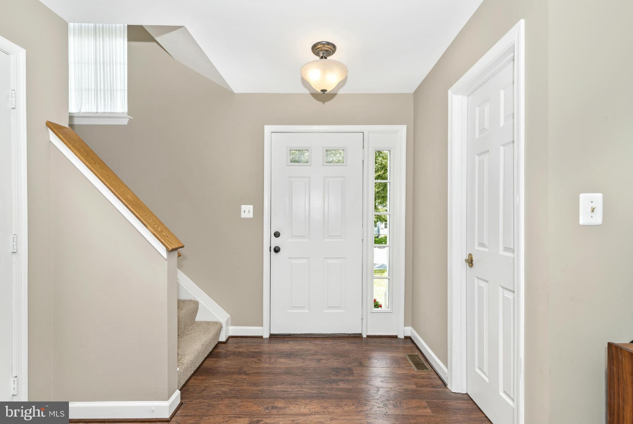 9228 Ridgefield Circle Frederick, MD 21701 - Photo 3 of 27 Entry Foyer w/NEW Wood Flooring