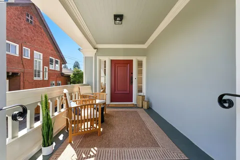 a outdoor space view with a sitting space