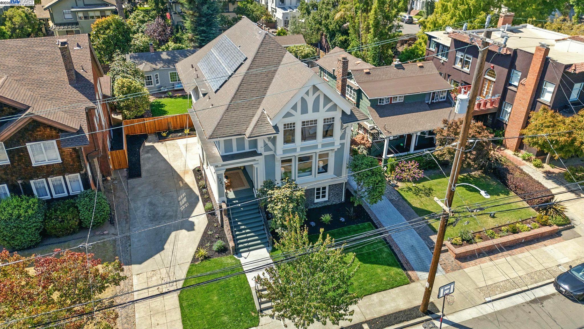 1247 Sherman Street Alameda, CA 94501 - Photo 7 of 50 an aerial view of a house