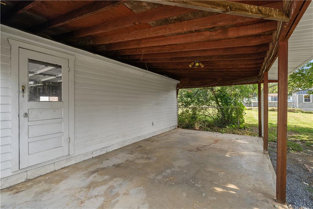 718 Mercer Road Beaver Falls, PA 15010 - Photo 4 of 44 a view of a backyard of a house